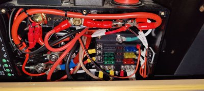 Old electrical box internals