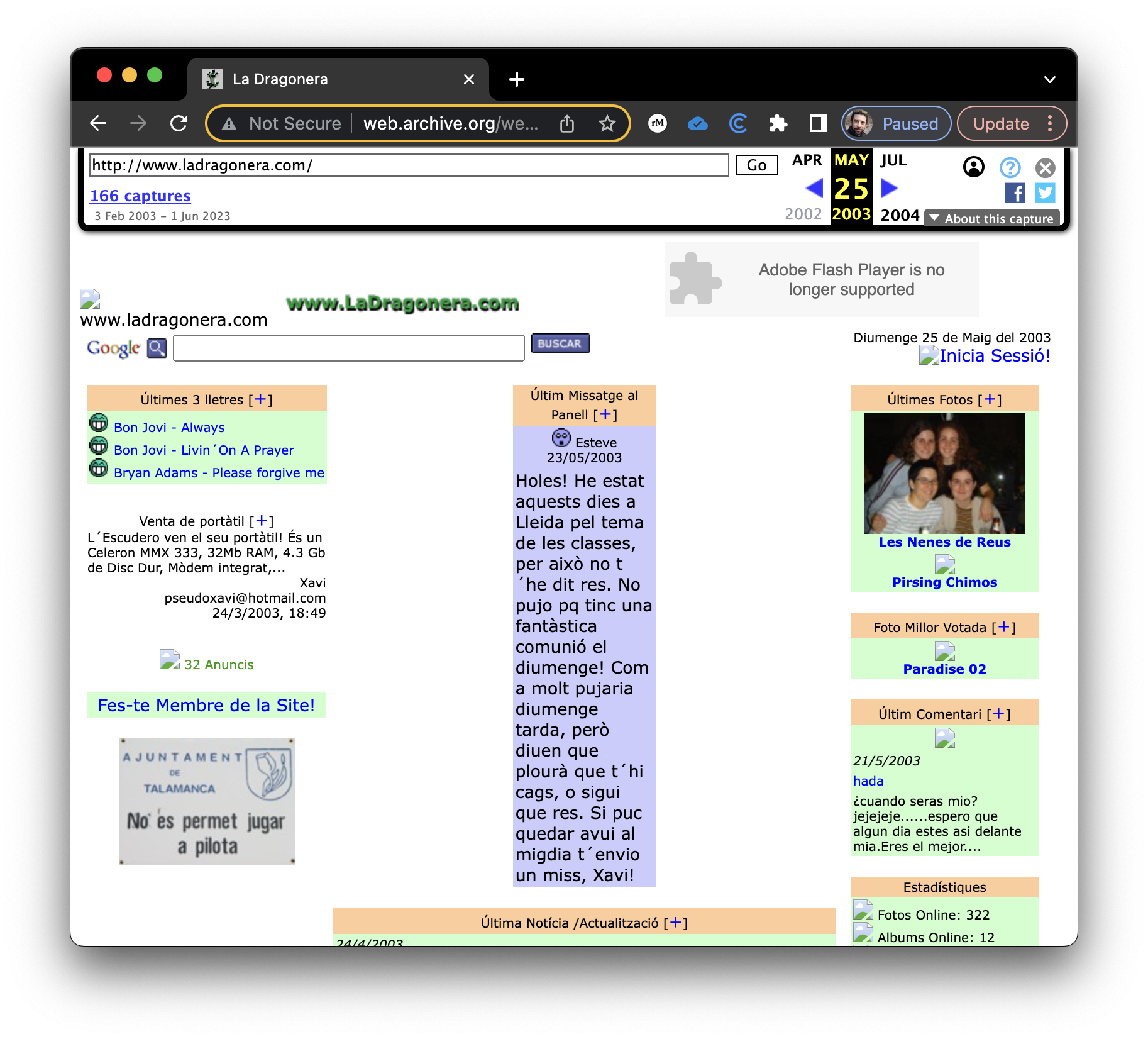 LaDragonera al 2003 LaDragonera al 2003