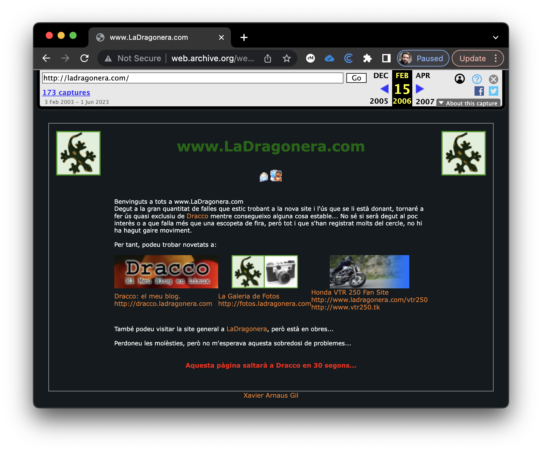 LaDragonera al 2006 LaDragonera al 2006